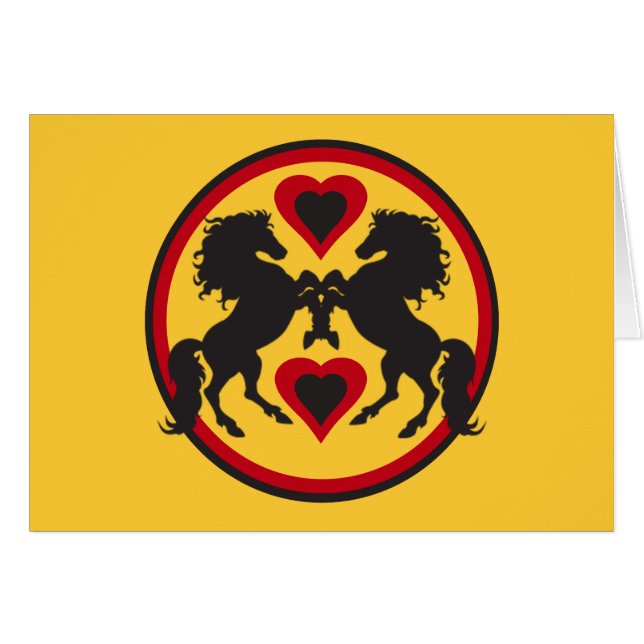DANZA DEL AMOR DE LOS CABALLOS (Anverso (Horizontal))