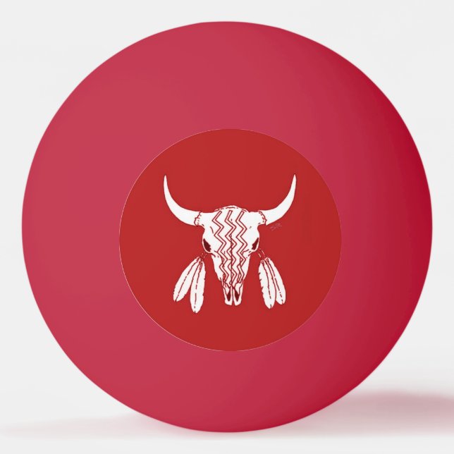 Danza del Fantasma Rojo Bola de ping pong roja de  (Anverso)