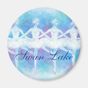 Danza del imán de los cisnes del bebé