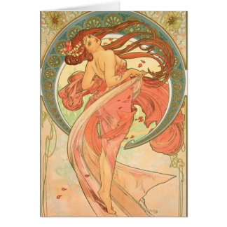Danza del vintage de Alfonso Mucha