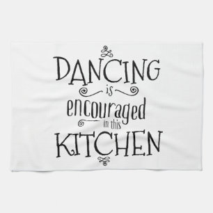 Danza en la cocina - toalla