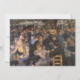 Danza en Le Moulin de la Galette por Pierre Renoir