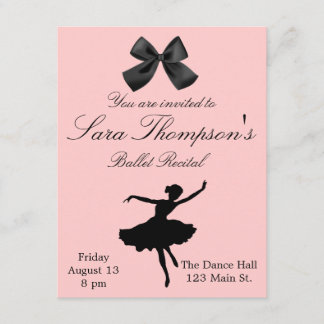 Danza Invitación considerando