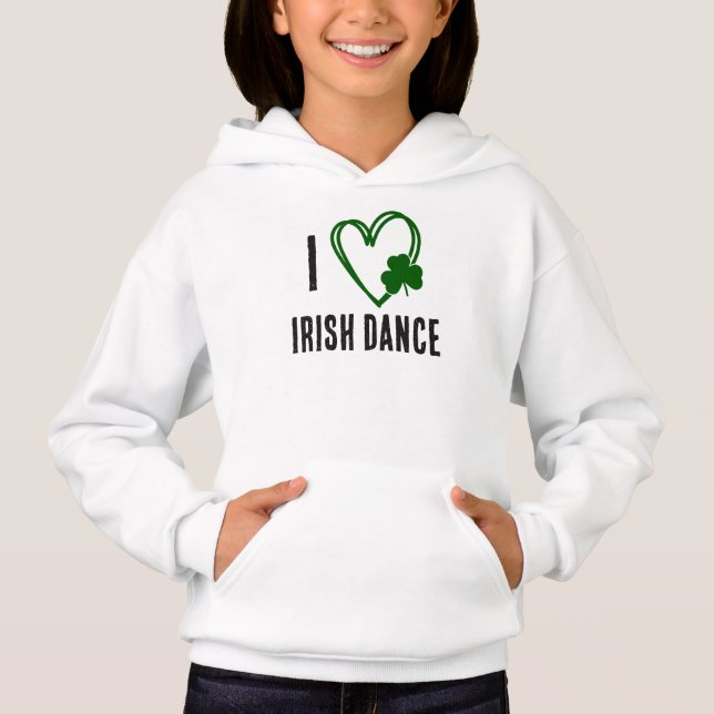 Danza irlandesa de corazón I - Corazón verde con S (Anverso)