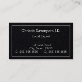 Dapper, tarjeta de visita conservadora