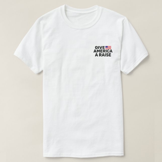 Dar a Estados Unidos una camiseta Raise™ (Diseño del anverso)
