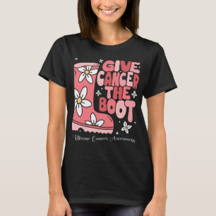 Dar al cáncer uterino la camiseta de arranque