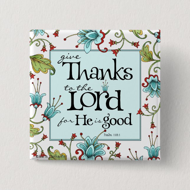 Dar gracias - Botón (Anverso)