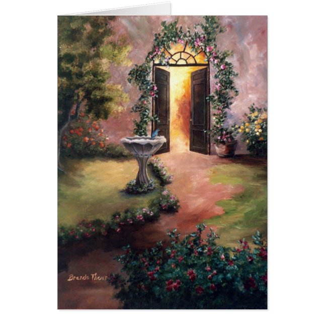 Dar la bienvenida a la tarjeta ligera (Frente)