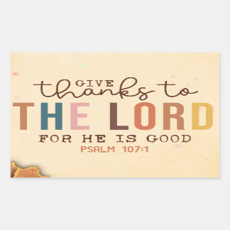 Dar las gracias Pegatina