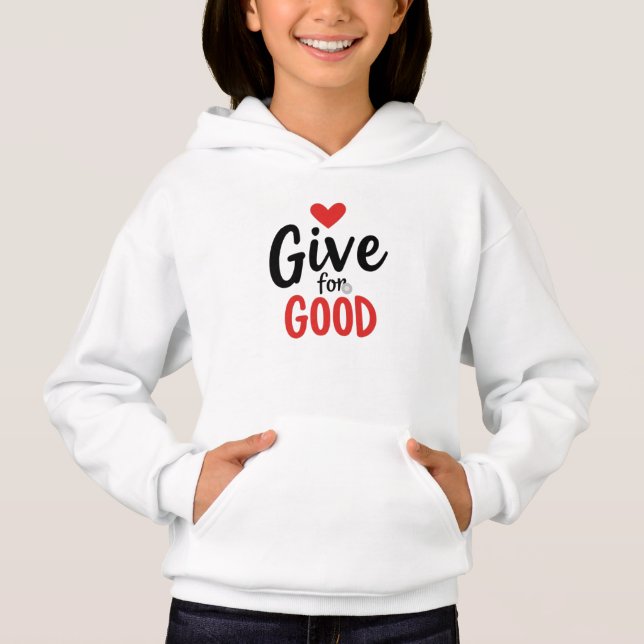 Dar por los buenos Chicas Hoodie (Anverso)