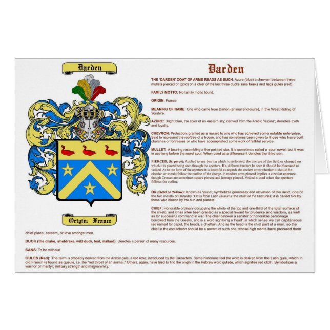 Darden (significado) (Anverso (Horizontal))