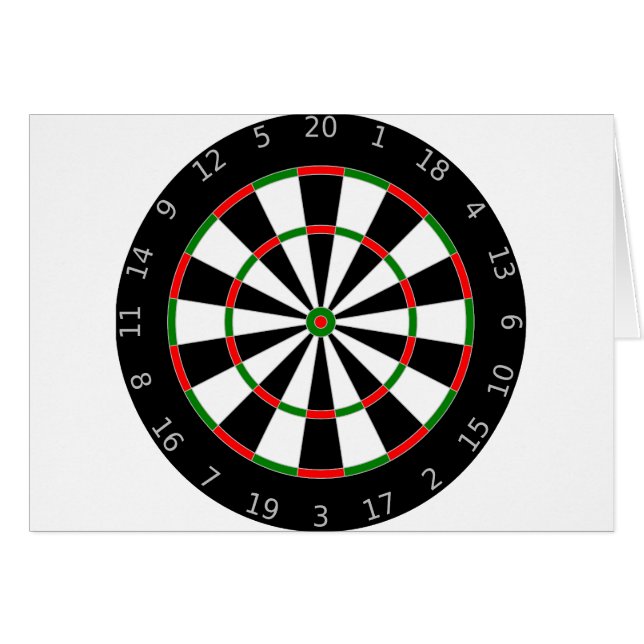 Dardo de Tablero (Anverso (Horizontal))