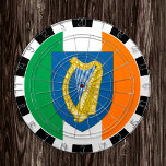 dardos de Irlanda y bandera irlandesa / tablero de<br><div class="desc">Cartel: Irlanda y escudo de armas,  dardos de la bandera irlandesa,  juegos de diversión para la familia - amor a mi país,  juegos de verano,  vacaciones,  día del padre,  fiesta de cumpleaños,  estudiantes universitarios / hinchas deportivos</div>