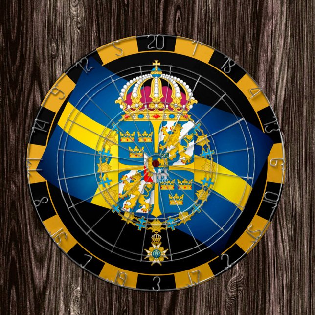 dardos Suecia de tablero y bandera sueca / tablero (Subido por el creador)