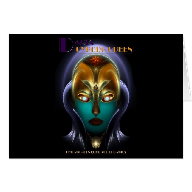 Daria Cyborg Queen (Anverso (Horizontal))