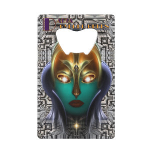 Daria Cyborg Queen Tech Tarjeta de crédito Abridor