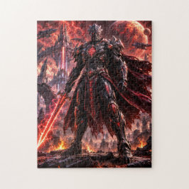 Dark Alien Warrior Puzzle