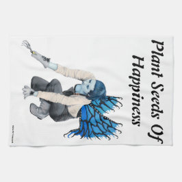 Dark Fairy Gardener Fantasy Art Kitchen Toalla