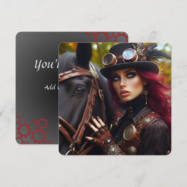 Dark Rider Steampunk Victoria Lady