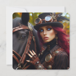 Dark Rider Steampunk Victoria Lady