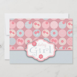 Darling Chica Invitación Card