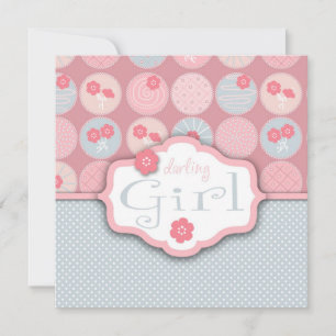 Darling Chica Invitación Square