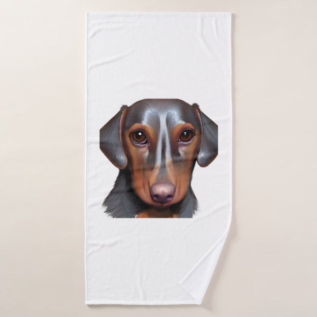 Darling Dachshund (Toalla de baño)