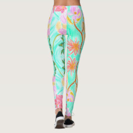 Darling Floral Leggings by Ariella & Lily Designs