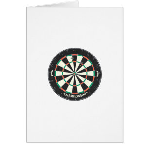 Dartboard y dardos: modelo 3D: