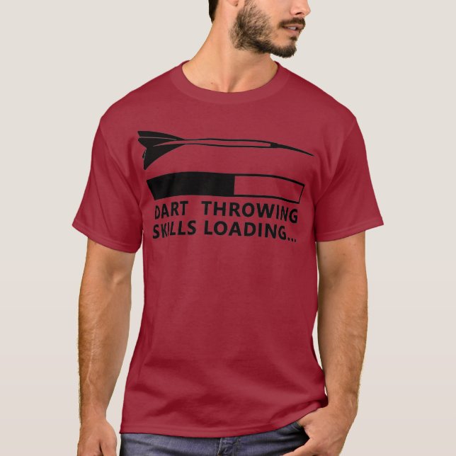 Darts Skills Cargando Camiseta (Anverso)