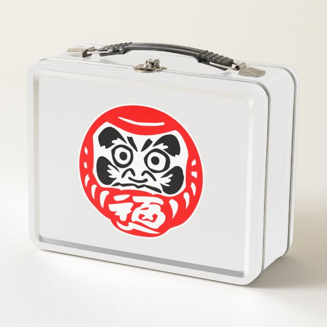Daruma muñeca Cajas de almuerzo (Anverso)
