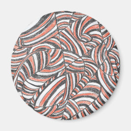 Darya | Arte abstracto con imanes dibujados a mano