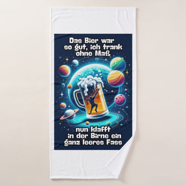 Das Bier im Kopf  (Toalla de baño)