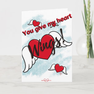 Das mi tarjeta El día de San Valentín de Alas del 