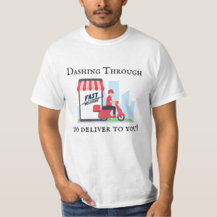 Dashing Through para entregarle la camiseta del co