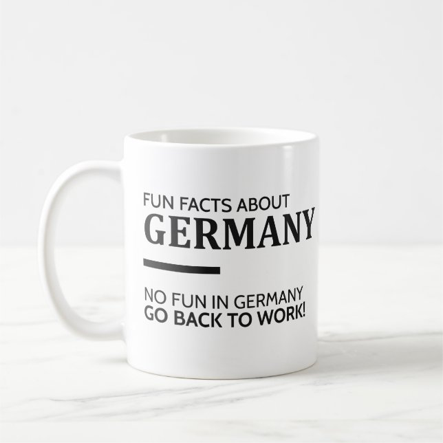 Datos divertidos sobre la taza de café de Alemania (Izquierda)