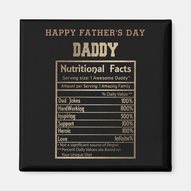 datos nutricionales de papi imán del día del padre (Frente)