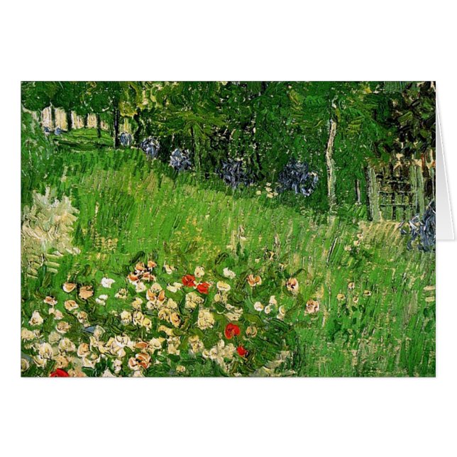 Daubigny's Garden by Van Gogh (Anverso (Horizontal))