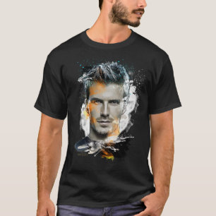 David Beckham - Pintando camiseta clásica