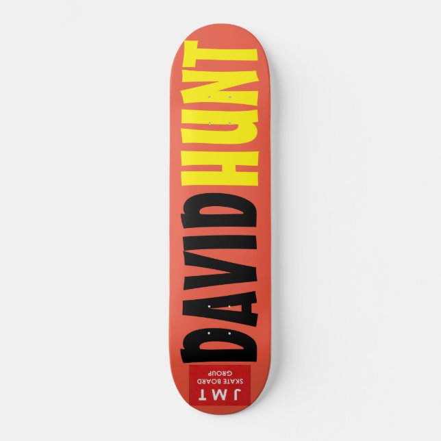DAVID HUNT Skateboard (Anverso)