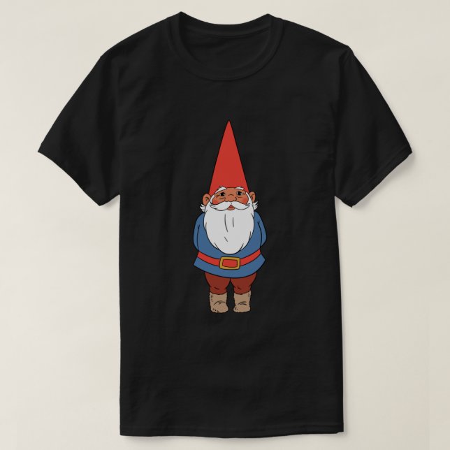 David la camiseta clásica de Gnome (Diseño del anverso)