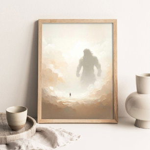 David y Goliat, Pintura bíblica, Arte cristiano,
