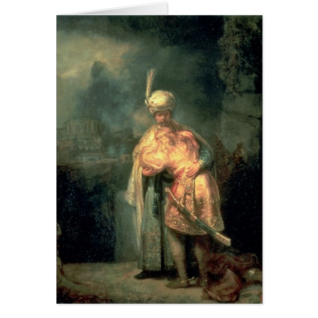 David y Jonatán, 1642 (Frente)