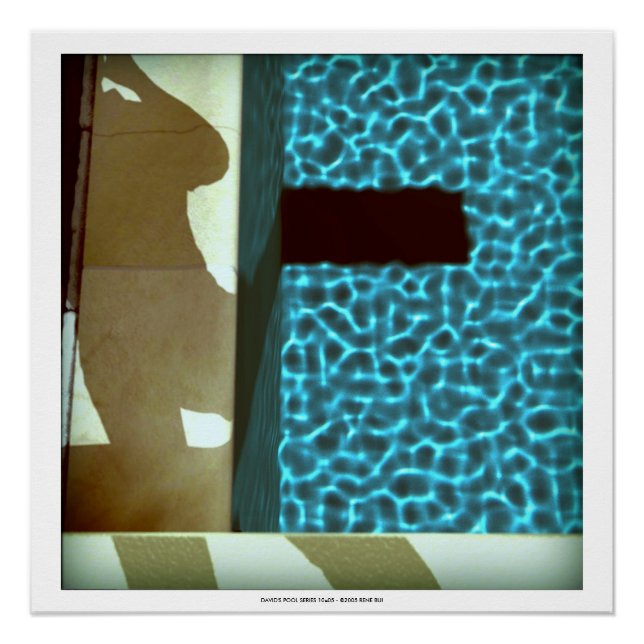 DAVID'S POOL SERIES 10e05- 3D Computer ART Poster (Anverso)