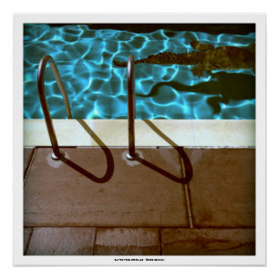 DAVID'S POOL SERIES p06- 3D Computer ART Poster