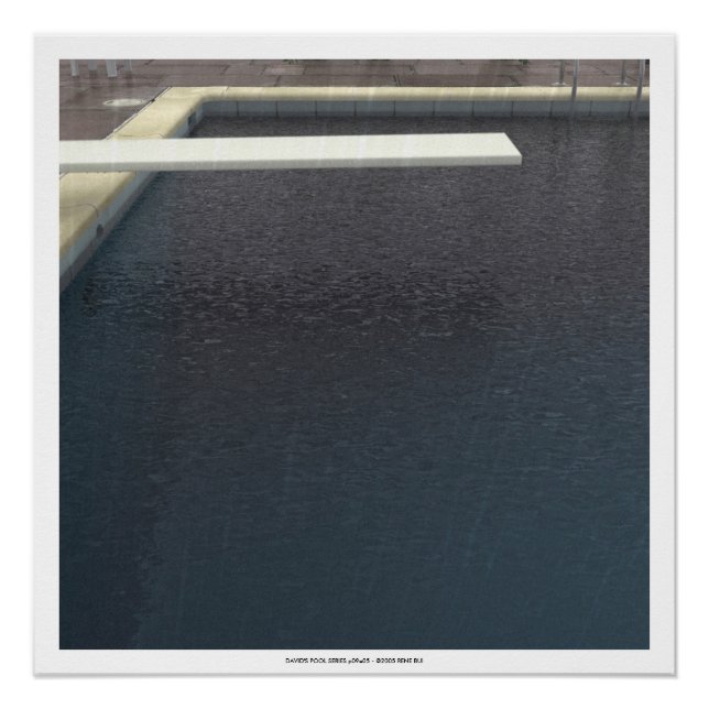 DAVID'S POOL SERIES p09e05- 3D Computer ART Poster (Anverso)