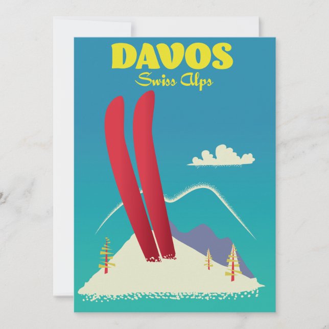 Davos Alpes suizos (Anverso)