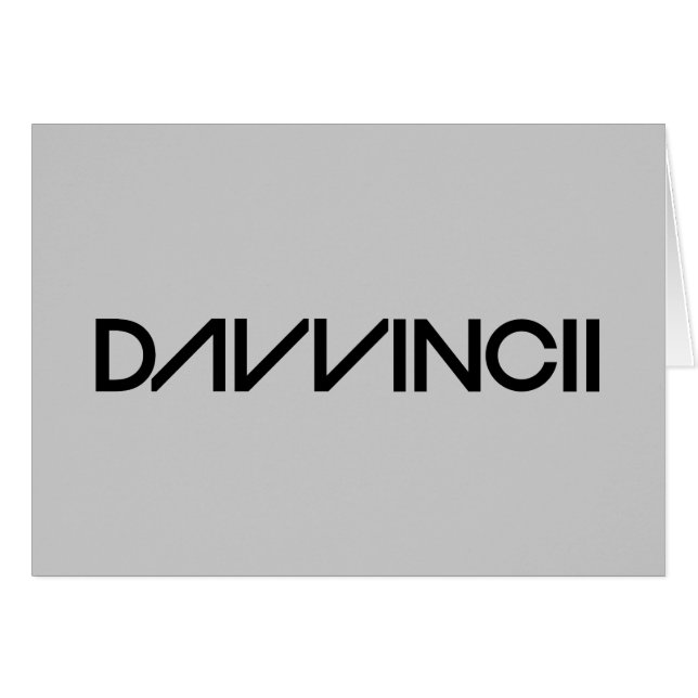Davvincii (Anverso (Horizontal))