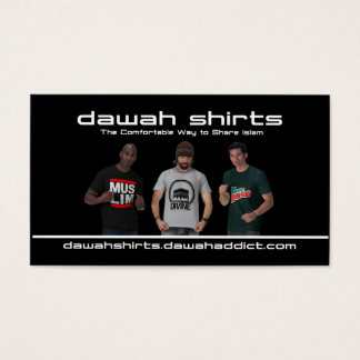 Dawah Camisetas Black